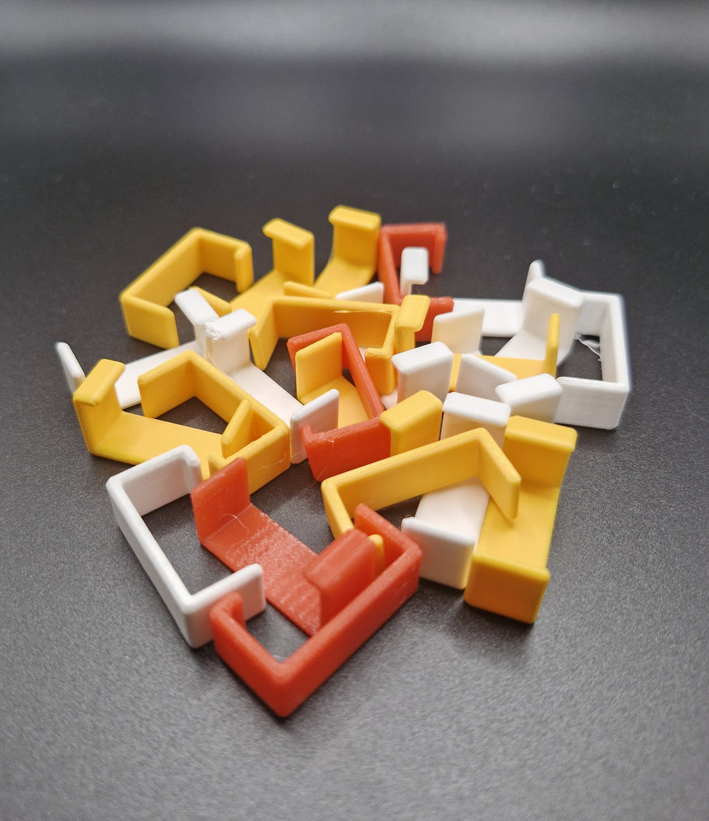 Bee Frame identification clips pack of 14