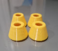 Round Asian Hornet trap spare caps 5 of Yellow