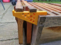 Bee Frame Support Holder Beekeeping (Holds 2 Frames) comes as a pair